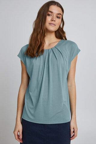 b.young Blouse 'BYPERL' in Blauw: voorkant