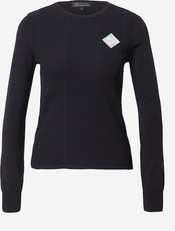 ARMANI EXCHANGE Sweater in Black: front