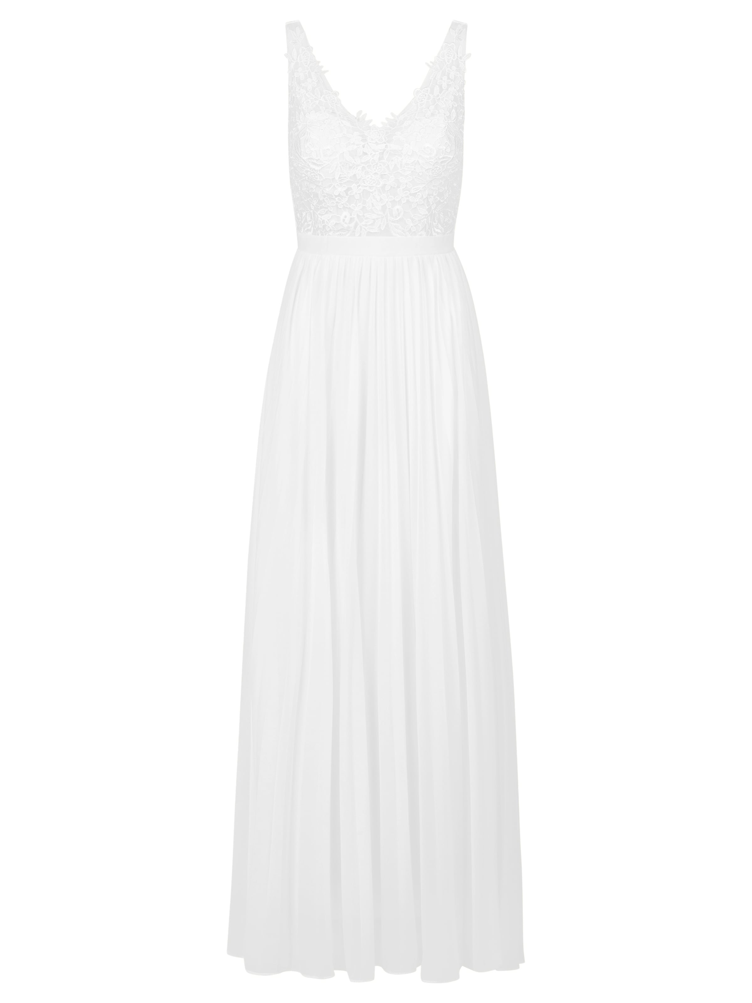 Kraimod Suknia wieczorowa w kolorze biały: przód