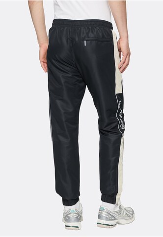 Sergio Tacchini Tapered Hose 'Abita' in Schwarz
