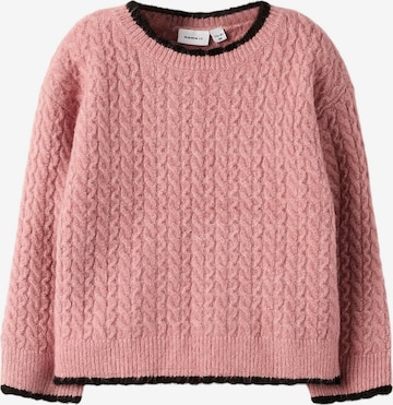Pull-over NAME IT en rose : devant