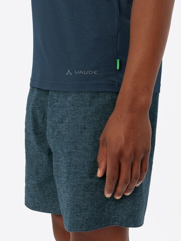 VAUDE Performance shirt 'Cyclist V' in Blue