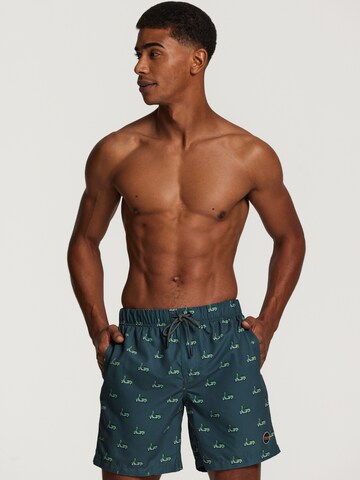 Shiwi Board Shorts in Green: front