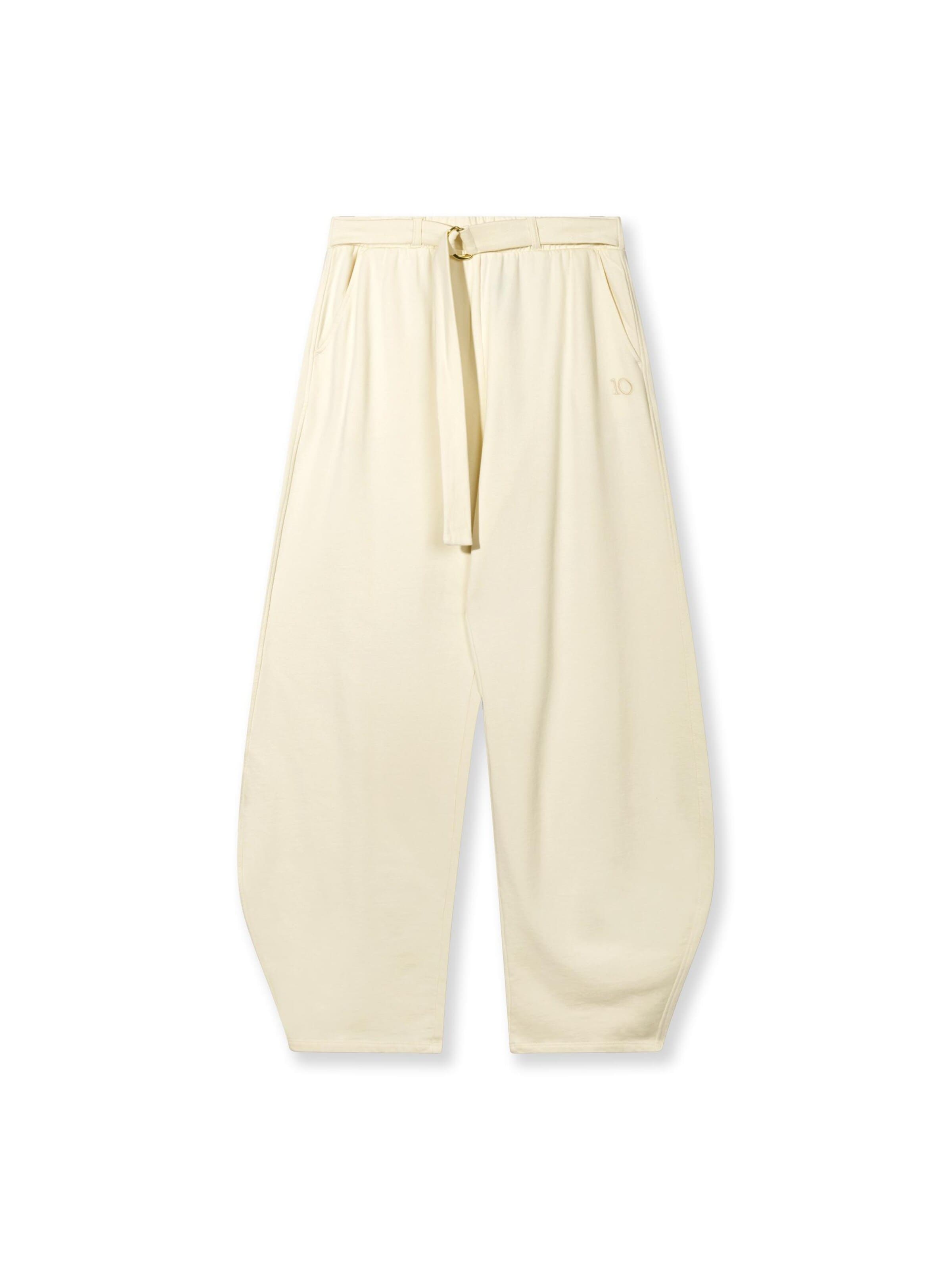 10Days Pants in Beige: front