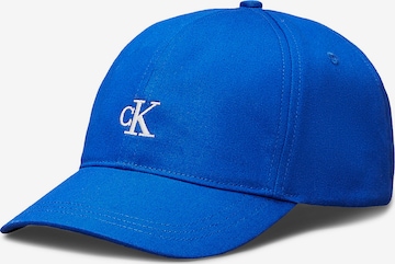 Calvin Klein Jeans Hat in Blue: front