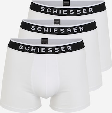 SCHIESSER Boxershorts in Weiß: front