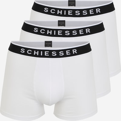 SCHIESSER Boxershorts in S in schwarz / weiß, Produktansicht