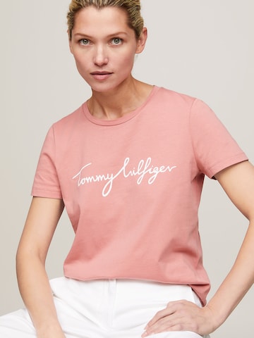 TOMMY HILFIGER Μπλουζάκι σε ροζ