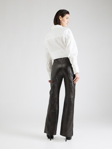 DAY BIRGER ET MIKKELSEN Flared Pants 'Milo' in Black