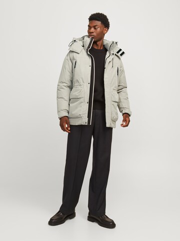 JACK & JONES Winter parka 'JORKani' in Grey