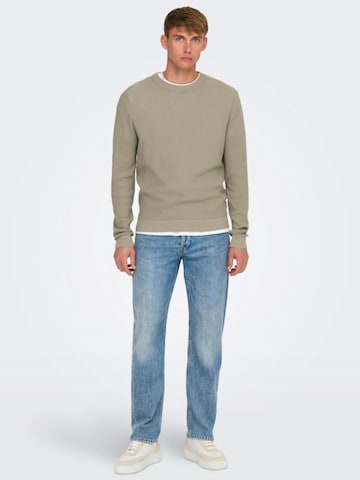 Only & Sons Pullover‌‌‌ in Beige