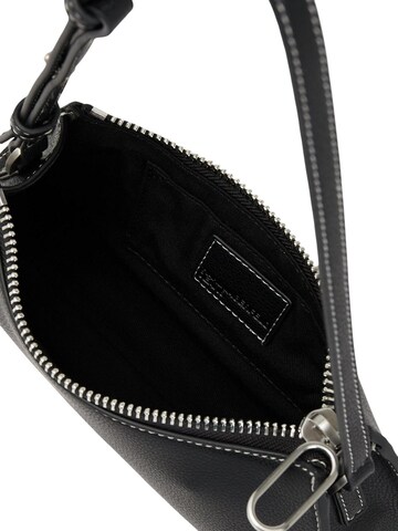 KARL LAGERFELD JEANS Schoudertas 'KLJ Metal Logo Sm Shoulder Bag A3W30011' in Zwart