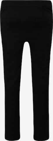 Slimfit Pantaloni 'GOLDTRASH' de la ONLY Carmakoma pe negru