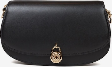 Borsa a mano 'Mila Medium East-West Sling Messenger' di Michael Kors in nero: frontale
