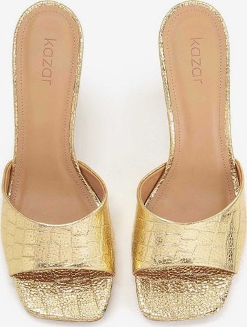 Kazar - Sapato aberto em ouro