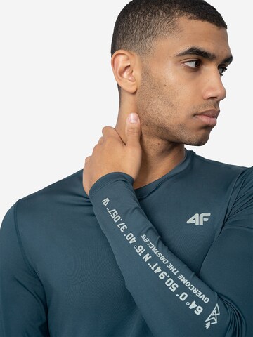 4F Performance shirt in Blue