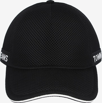 Casquette 'Sport Elevated' Tommy Jeans en noir : devant