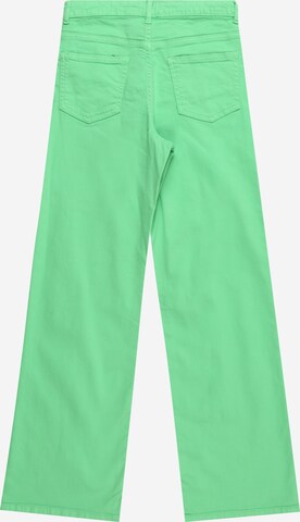 KIDS ONLY Szeroka nogawka Spodnie 'MADISON' w kolorze zielony