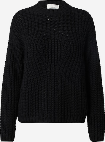 Guido Maria Kretschmer Collection Sweater 'Janina' in Black: front