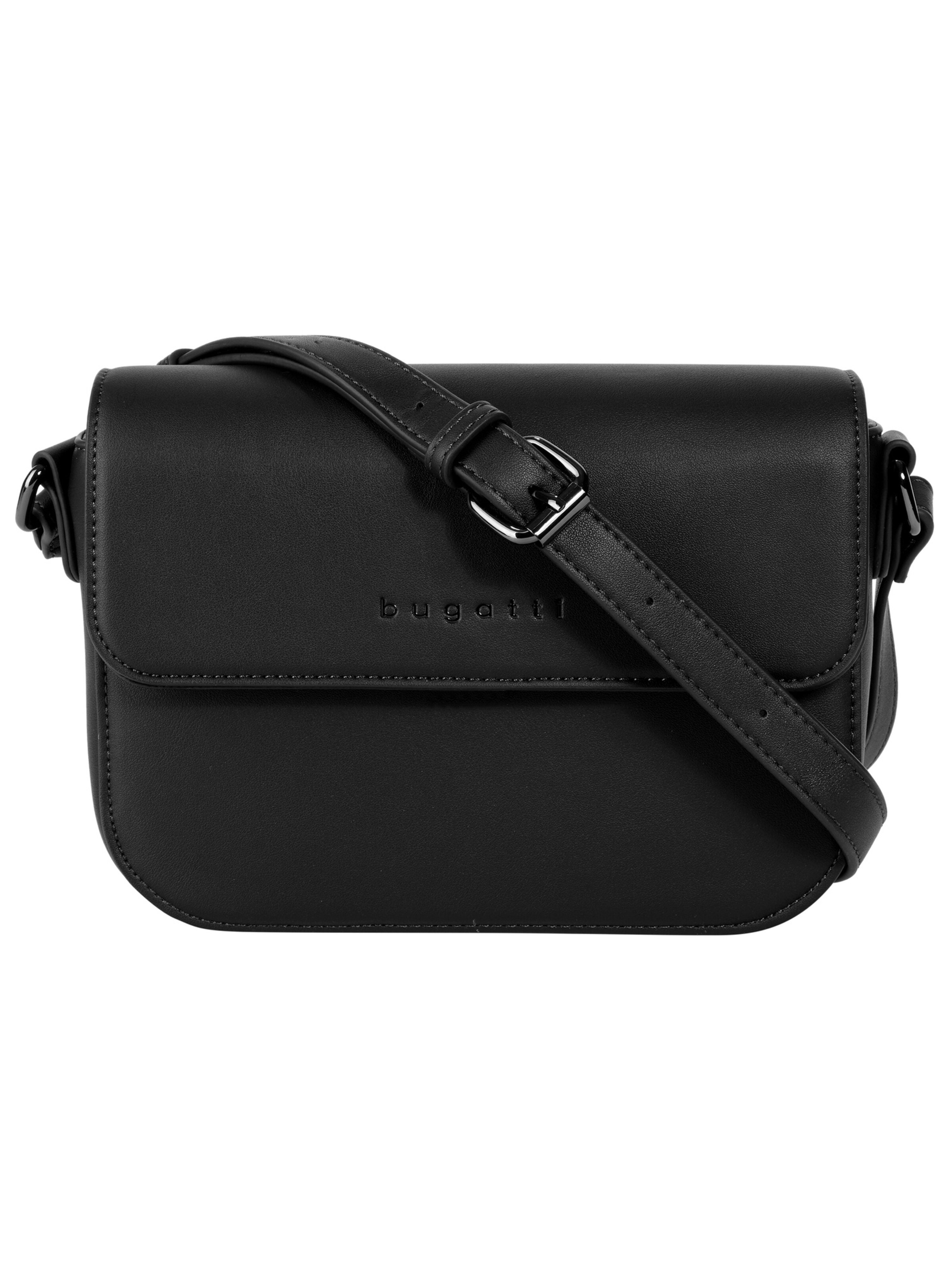 bugatti Crossbody Bag 'ALMATA' in Black: front