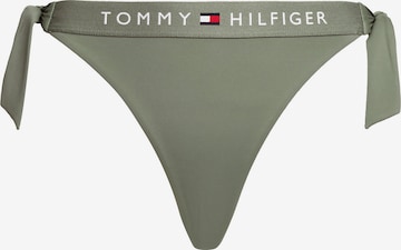 Tommy Hilfiger Underwear Spodní díl plavek – zelená: přední strana