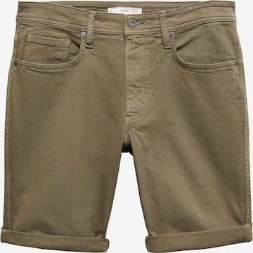 MANGO MAN Regular Shorts 'Nepto' in Grün: predná strana