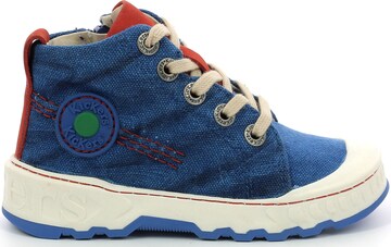 Baskets Kickers en bleu