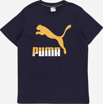 PUMA Shirt in Blauw: voorkant