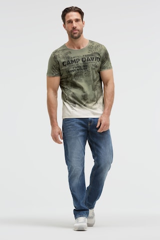 CAMP DAVID Shirt in Green