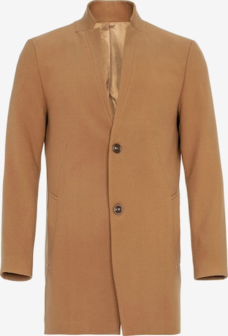Redbridge Between-Seasons Coat in Brown: front