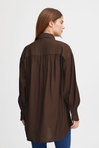 Chemisier 'Misa' Fransa en marron