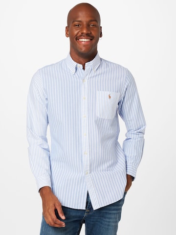Polo Ralph Lauren Regular fit Риза в синьо: отпред