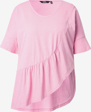 Ulla Popken Shirt in Pink: Vorderseite