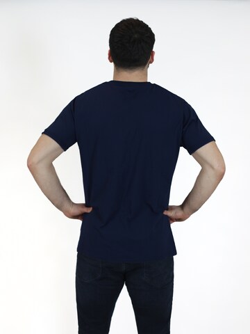 T-Shirt 'Ludis' SPITZBUB en bleu