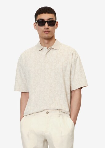 T-Shirt Marc O'Polo en beige : devant