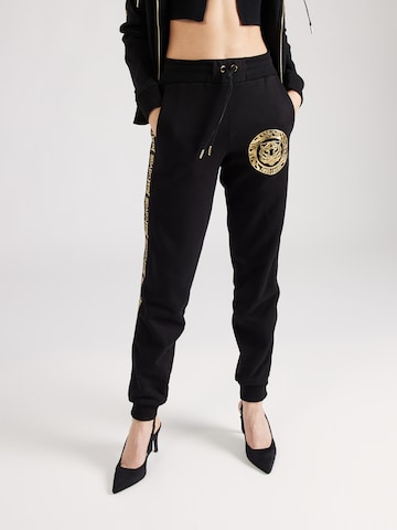 Just Cavalli Tapered Trousers in Black: front
