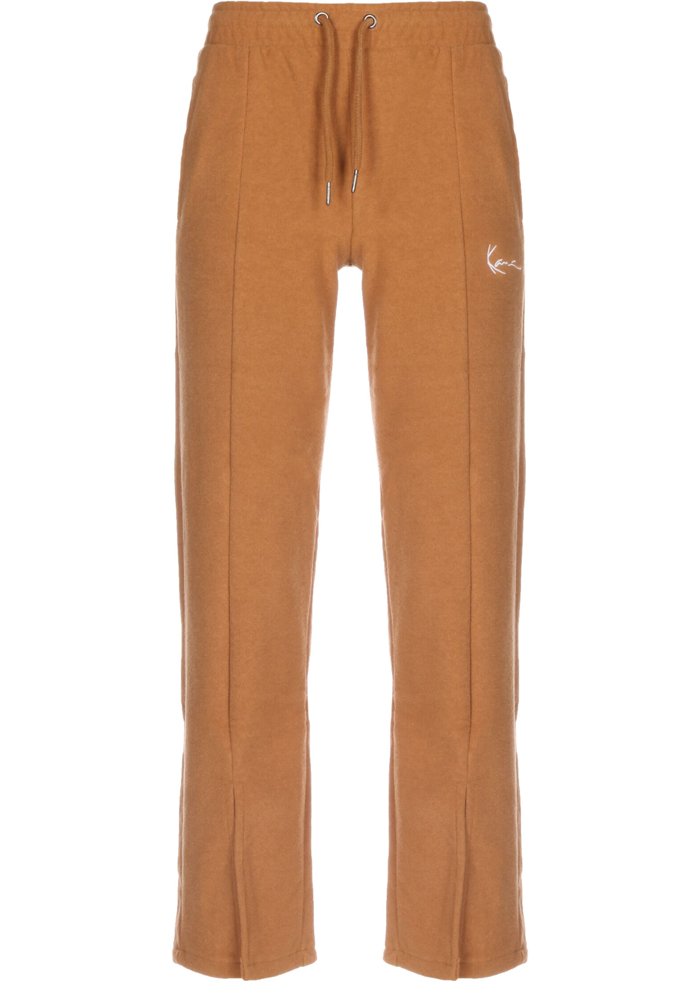 Karl Kani Свободный крой Штаны в Коричневый: спереди