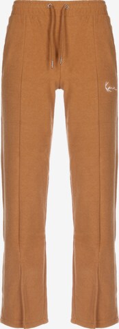 Loosefit Pantaloni di Karl Kani in marrone: frontale
