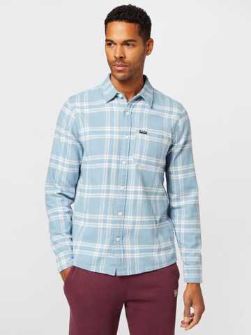 Coupe regular Chemise HOLLISTER en bleu : devant