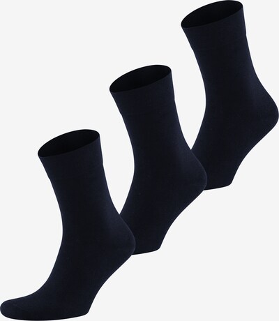 ELBEO Freizeitsocken ' 3er-Pack Soft Care ' in nachtblau, Produktansicht