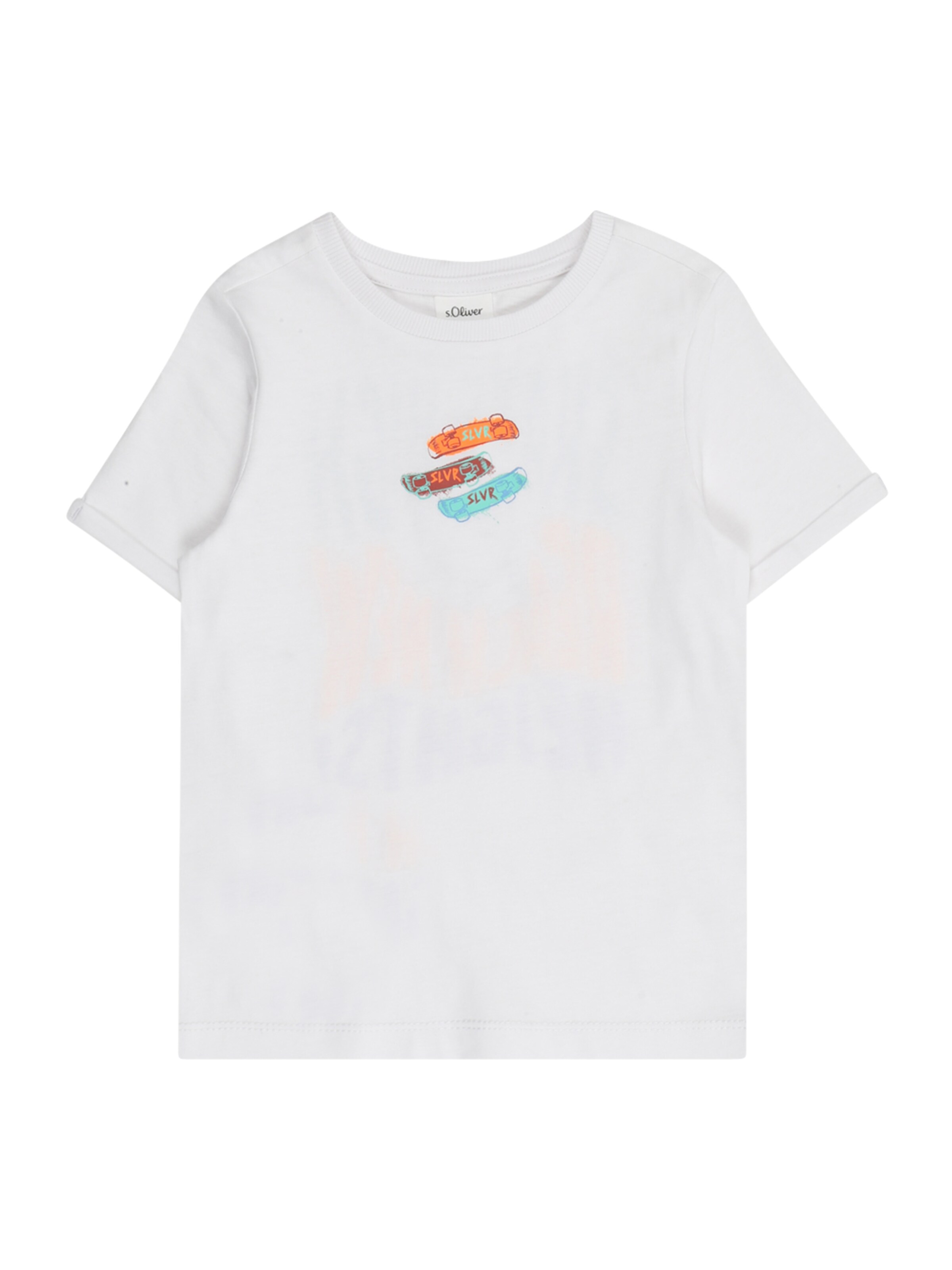 s.Oliver Koszulka w kolorze biały: przód
