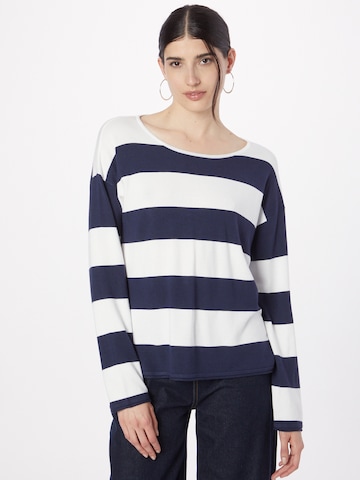 BLUE SEVEN Sweater in Blue: front