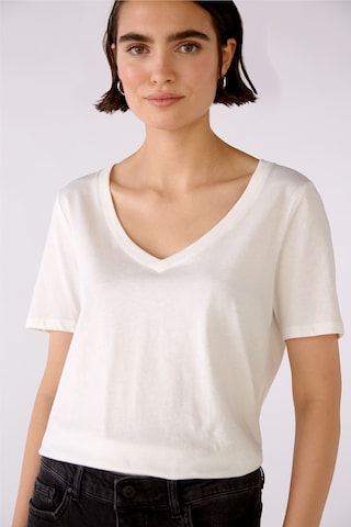 OUI T-Shirt 'CARLI' in Weiß
