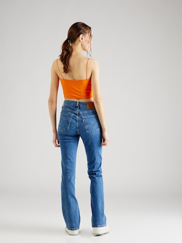 LEVI'S ® Bootcut Jeans '725' i blå