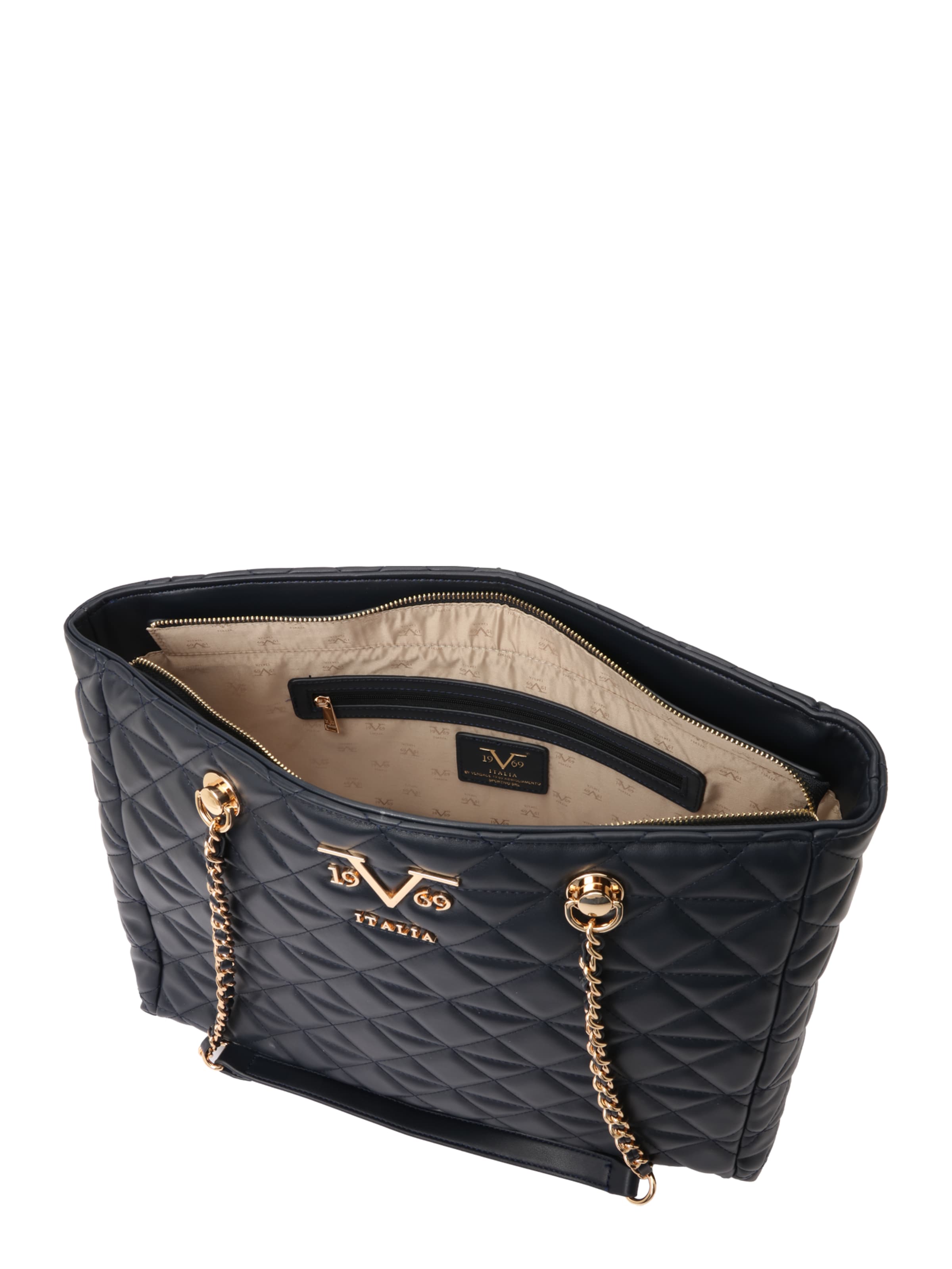 19V69 ITALIA Shopper 'Silvia' in Blue: top