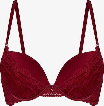 Hunkemöller Push-up Bra 'Tosca' in Red: front