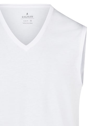 Ragman Onderhemd 'Basic' in Wit