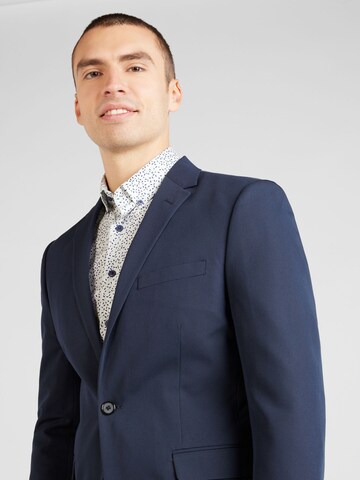 Coupe regular Veste de costume Lindbergh en bleu