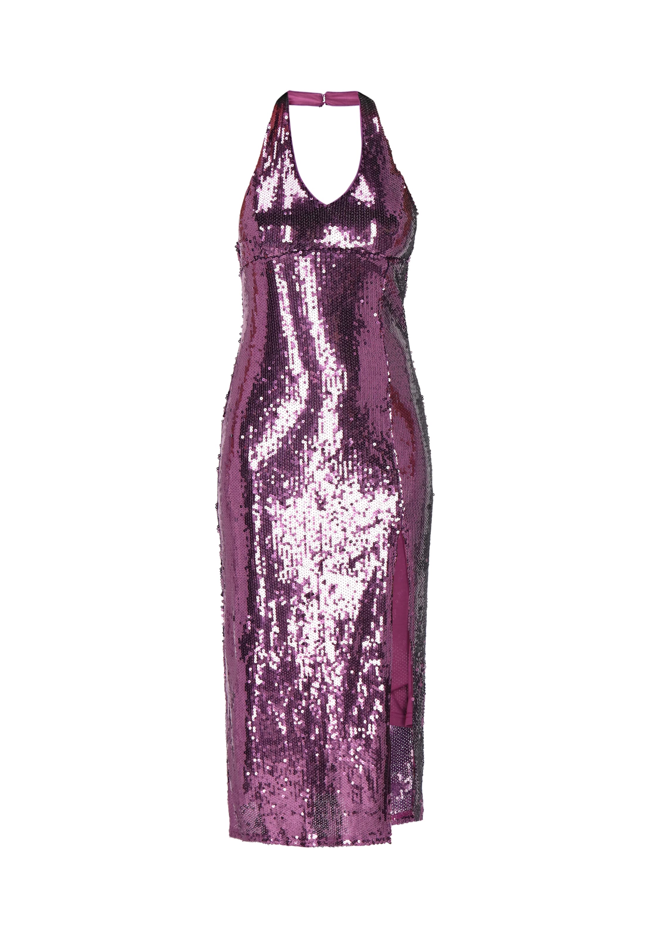 faina - Vestido de cocktail em roxo: frente
