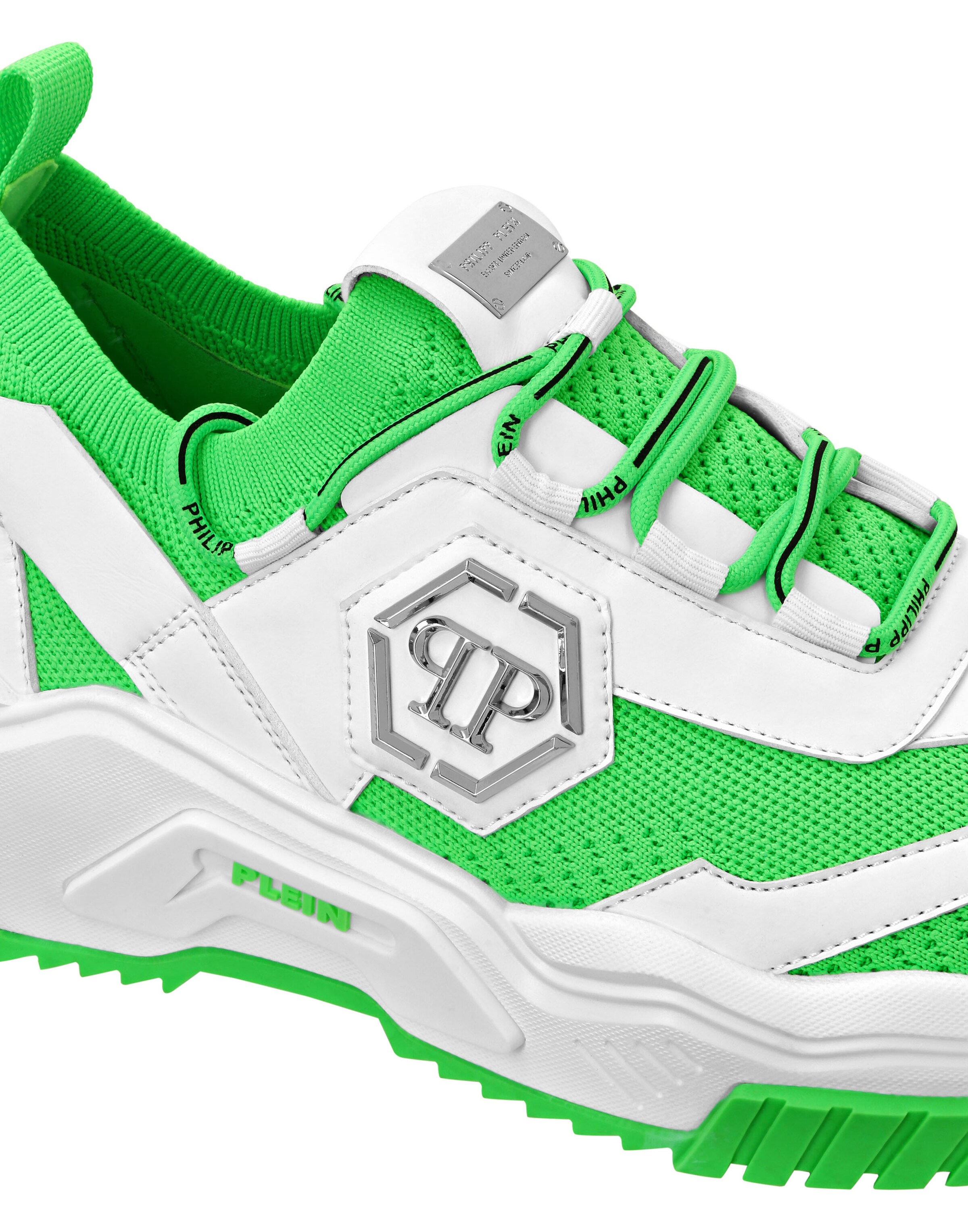 Philipp Plein Sneakers laag 'Predator' in Wit